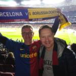 camp nou - selfie