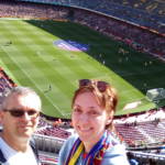 barcelona - camp nou - selfie