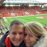 liverpool - anfield - selfie