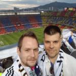 camp nou - barcelona - selfie