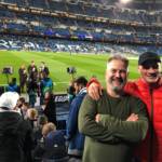 real madrid - santiago bernabeu - selfie