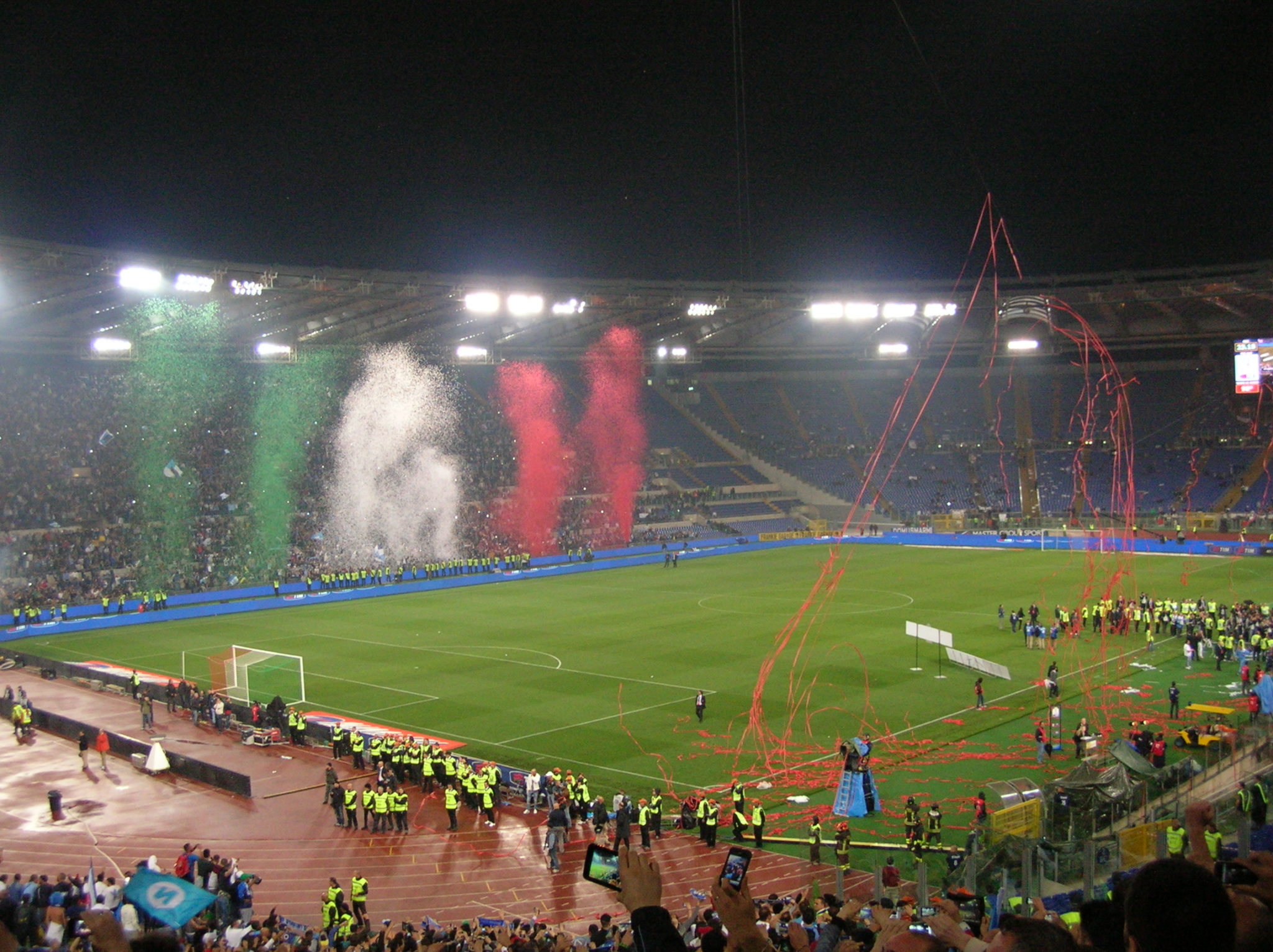 as roma - lazio - olimpico stadion - match